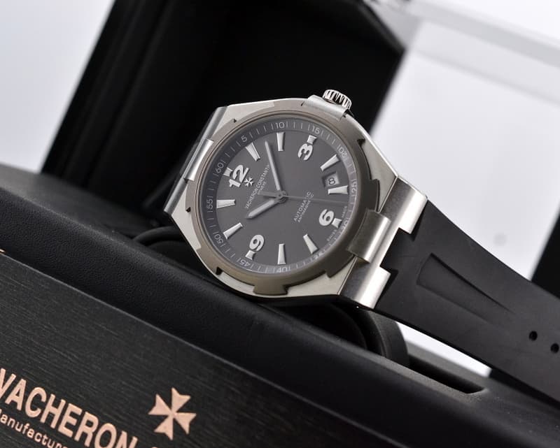 Vacheron Constantin Overseas "Deep Stream" Automatic Grey Dial Titanium / SS UNWORN