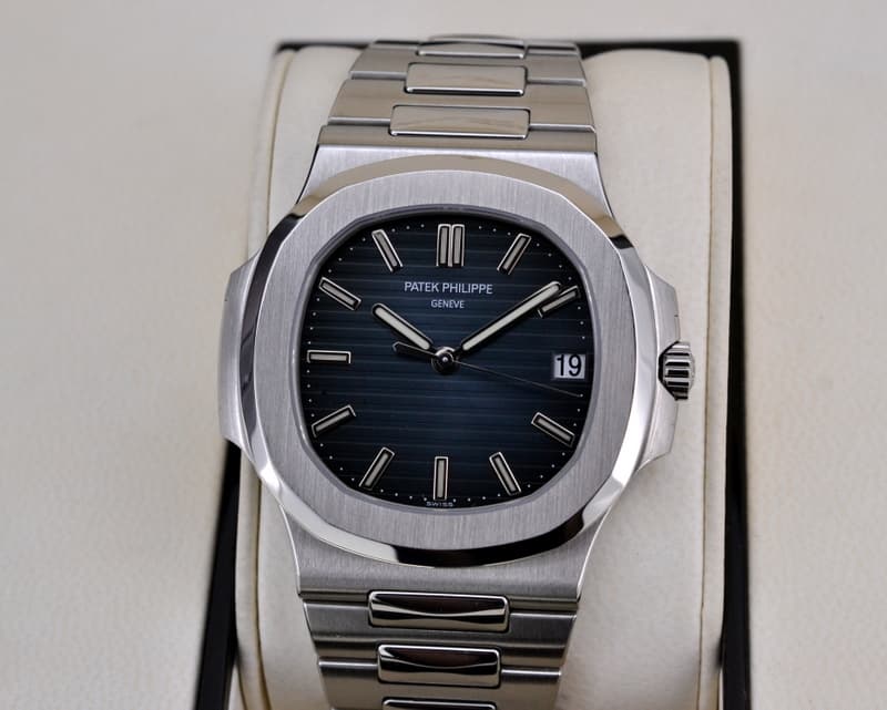 Patek Philippe Jumbo Nautilus Blue Dial SS / SS  