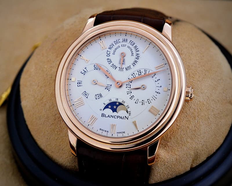 Blancpain Villeret Perpetual Calendar 18K Rose Gold
