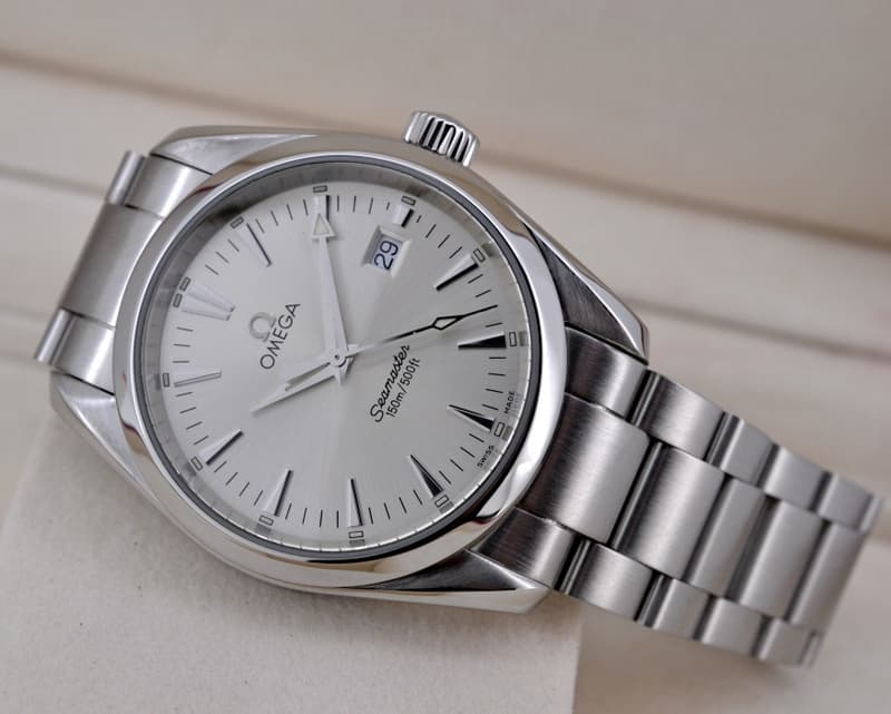 Omega Seamaster Aqua Terra Silver Dial Quartz