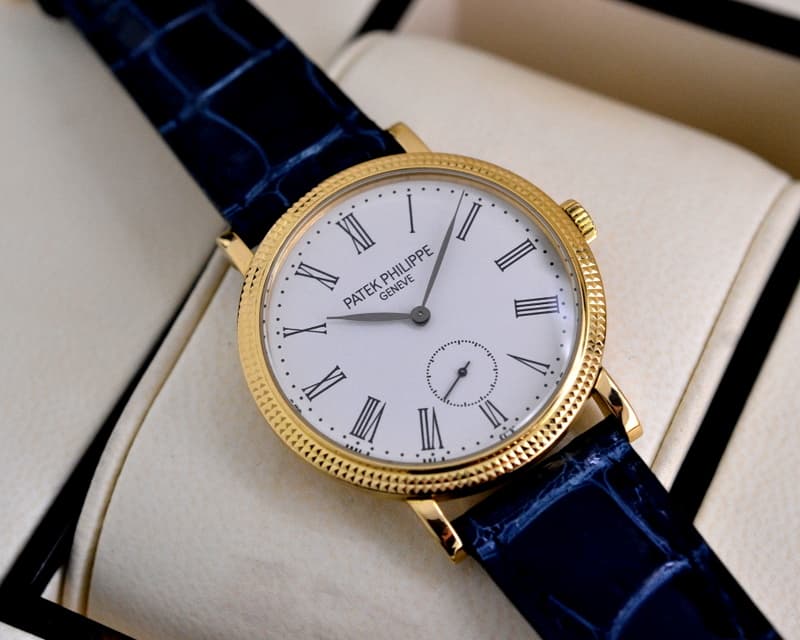 Patek Philippe Calatrava 18K Yellow Gold Manual Wind