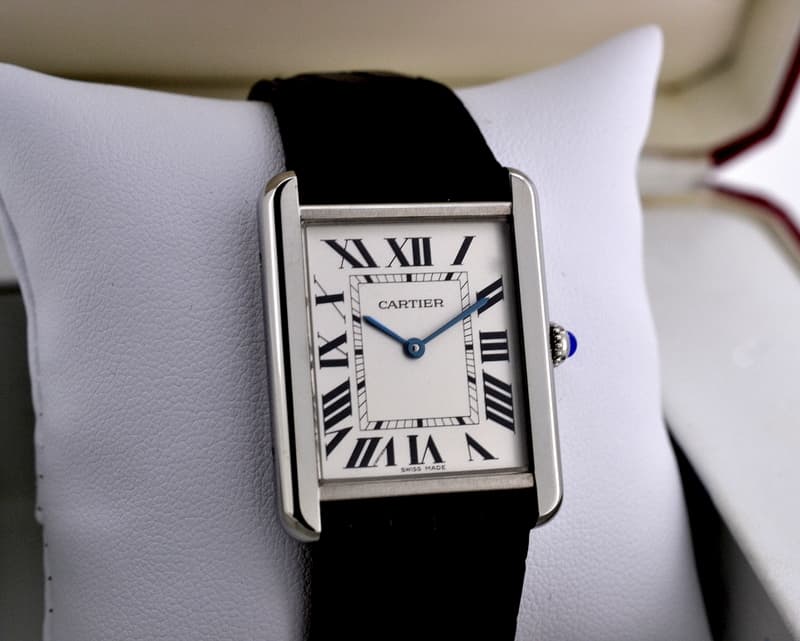 Cartier Tank Solo Medium SS Quartz