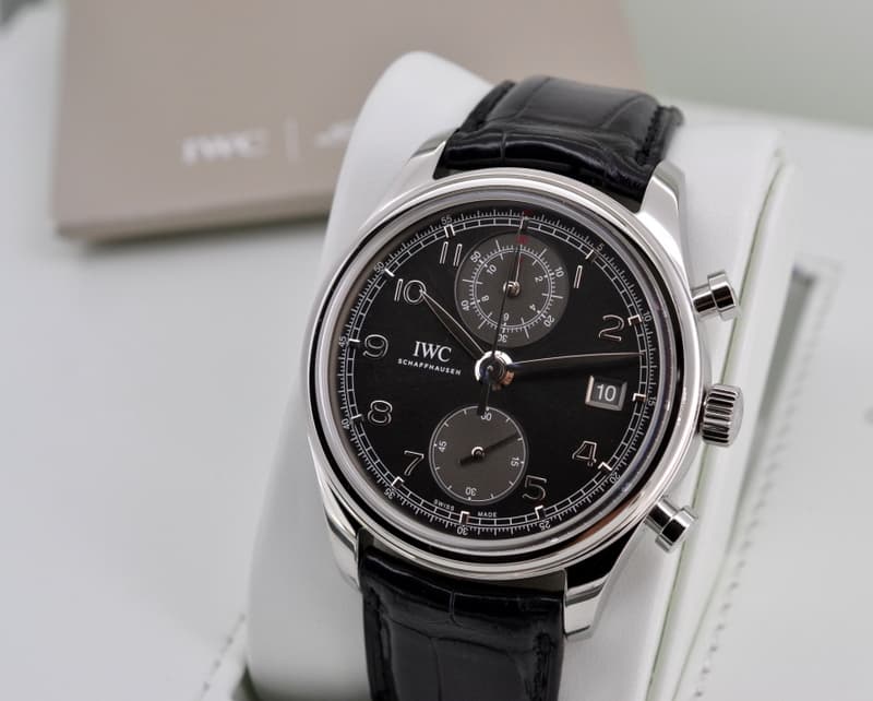 IWC Portuguese Chronograph Classic SS / Grey Dial 