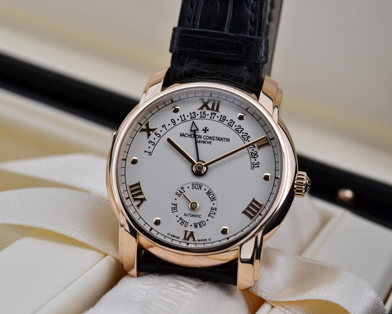 Vacheron Constantin Patrimony 31 Day Retrograde 18K Rose Gold