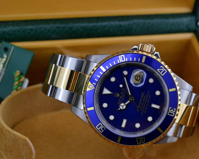 Rolex Submariner Blue Dial SS / 18K