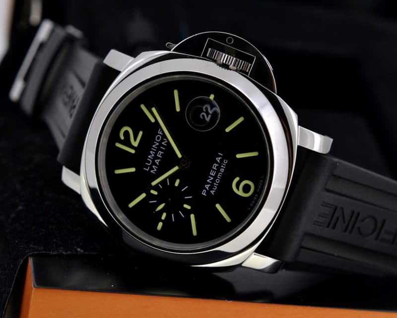 Panerai Luminor Automatic SS Black Dial 
