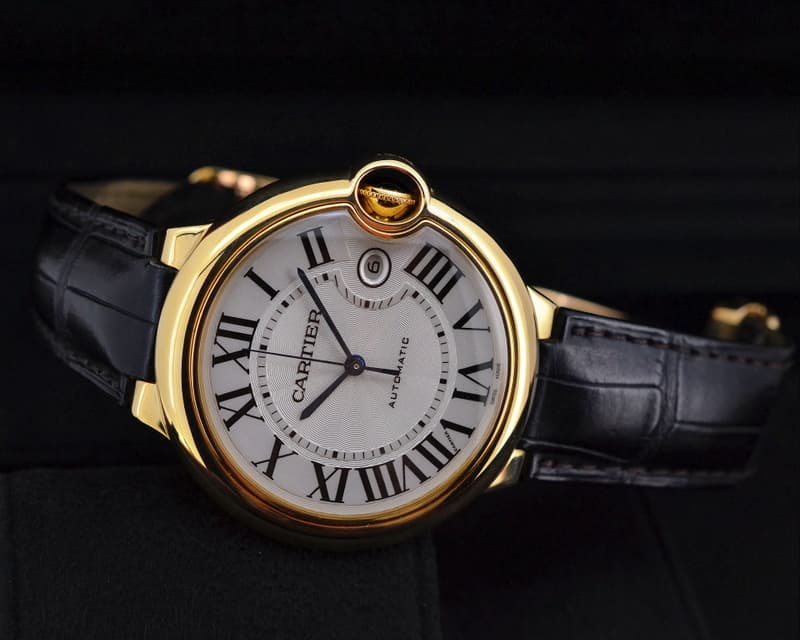 Cartier Ballon Bleu Large Automatic 18K Yellow Gold / Deployant 42MM