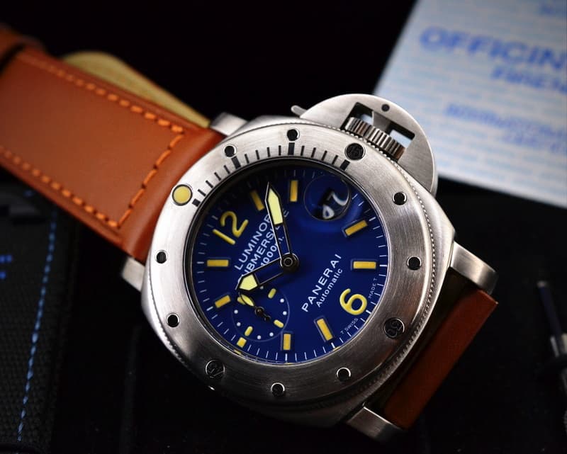 Panerai Luminor Submersible 1000M SS Blue Dial 