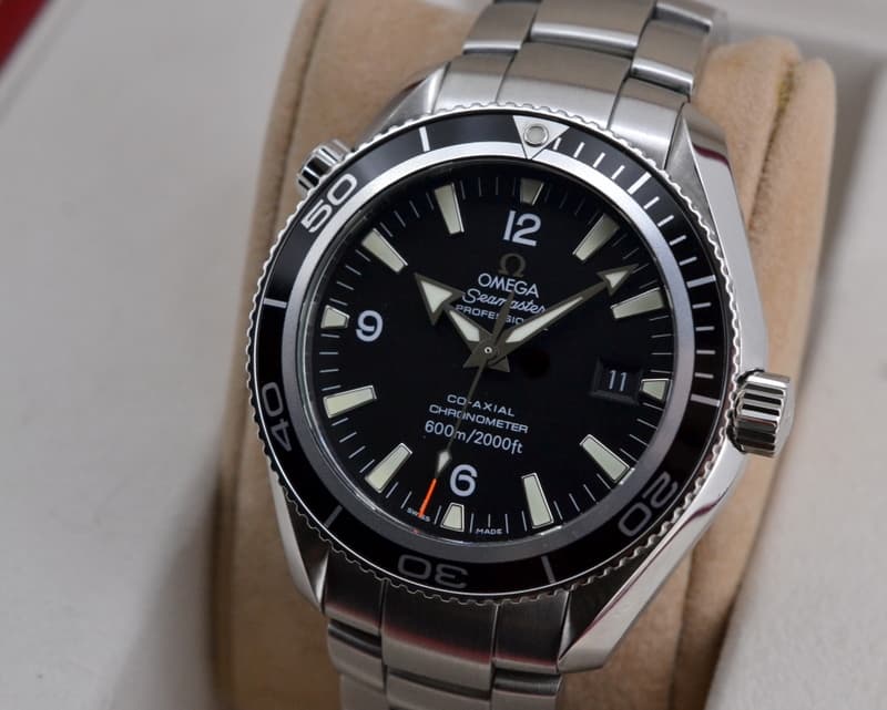 Omega Seamaster Planet Ocean Black Dial SS/SS 42MM