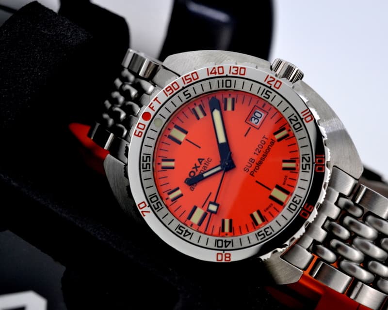 Doxa SUB 1200T Professional 
SS Orange Dial Limited