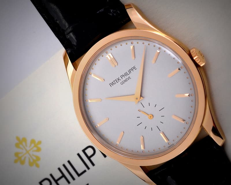 Patek Philippe Calatrava Manual Wind 18K Rose Gold