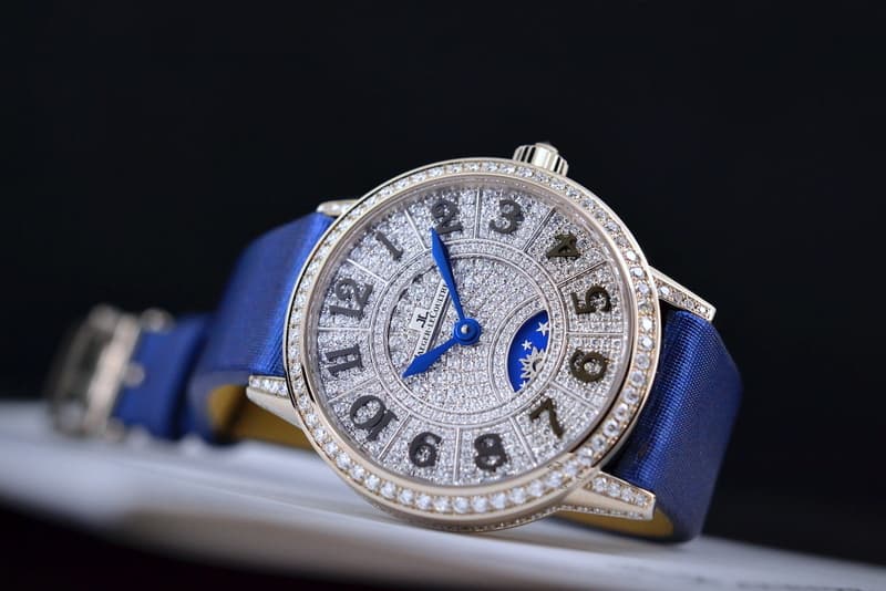 Jaeger LeCoultre Rendez-Vous Night & Day 18K White Gold Diamond Paved Dial UNWORN