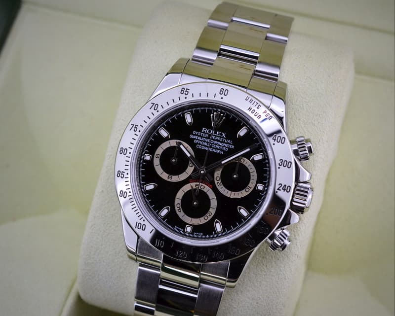 Rolex Daytona SS Black Dial
