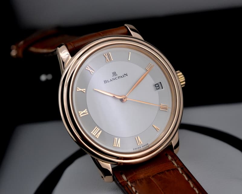 Blancpain Villeret Jubilee Ultra Slim Date 18K Rose Gold LImited