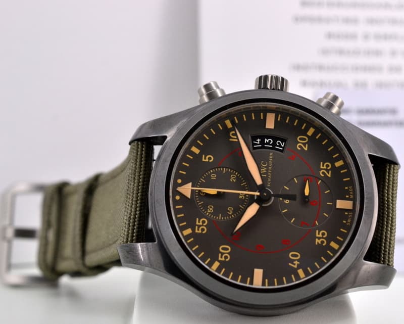 IWC TOP GUN Miramar Chronograph Ceramic 