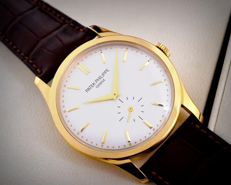 Patek Philippe Calatrava Manual Wind 18K Yellow Gold