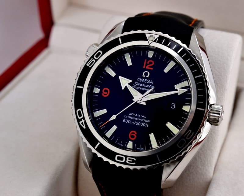 Omega Seamaster Planet Ocean Co-Axial SS / Rubber 45.5MM