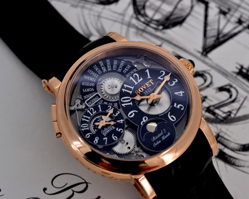 Bovet RECITAL 7 Dimier Orbis Mundi 45MM