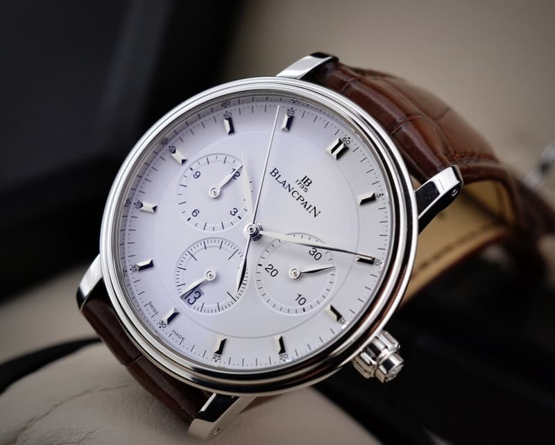 Blancpain Villeret Single Button Chronograph SS