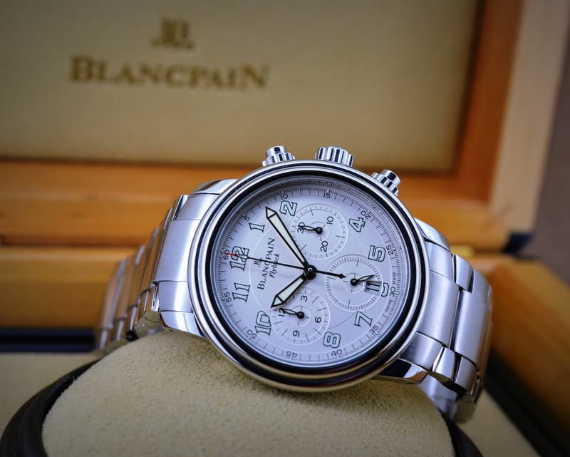 Blancpain Flyback Chronograph Silver Dial "Bagatelle" Limited SS / SS