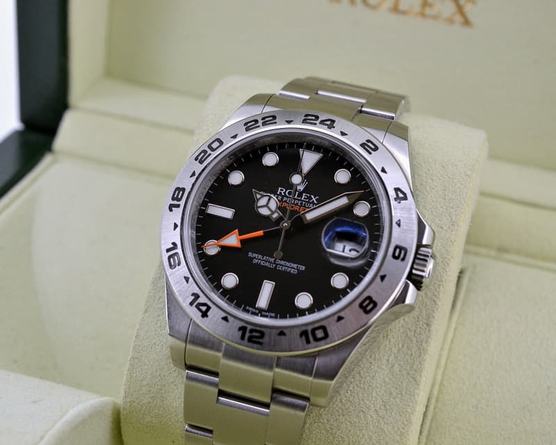 Rolex Explorer II Black Dial 