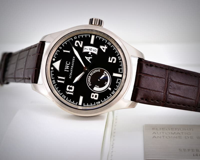 IWC Pilot Saint Exupery Power Reserve 18K WG Limited 
