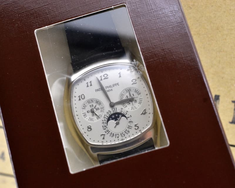 Patek Philippe Perpetual Calendar 18K White Gold Cushion Case (unopened)