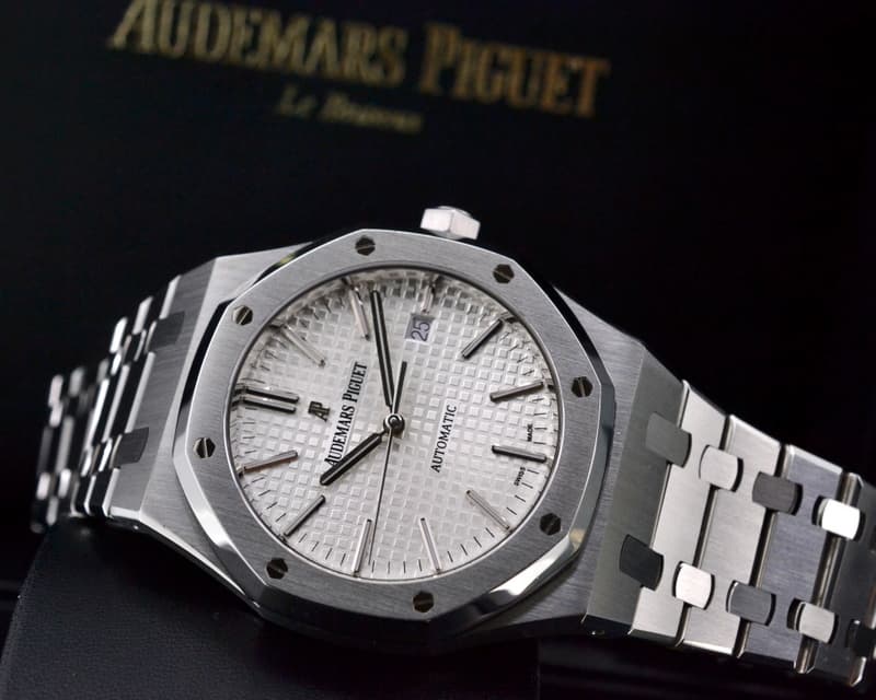 Audemars Piguet Royal Oak White Dial SS / SS 