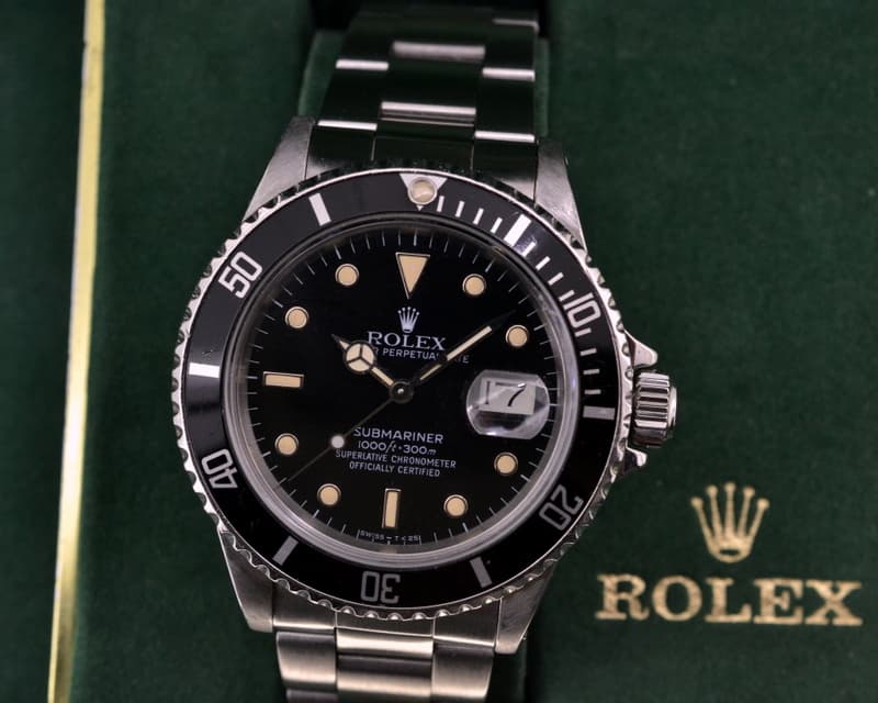 Rolex Submariner SS Black Dial