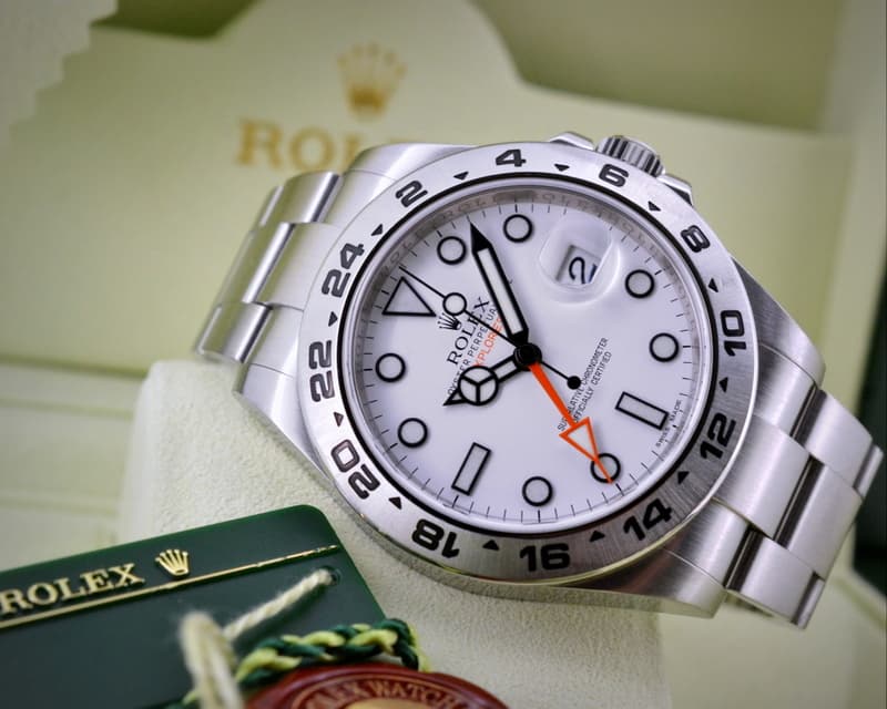 Rolex Explorer II White Dial 
