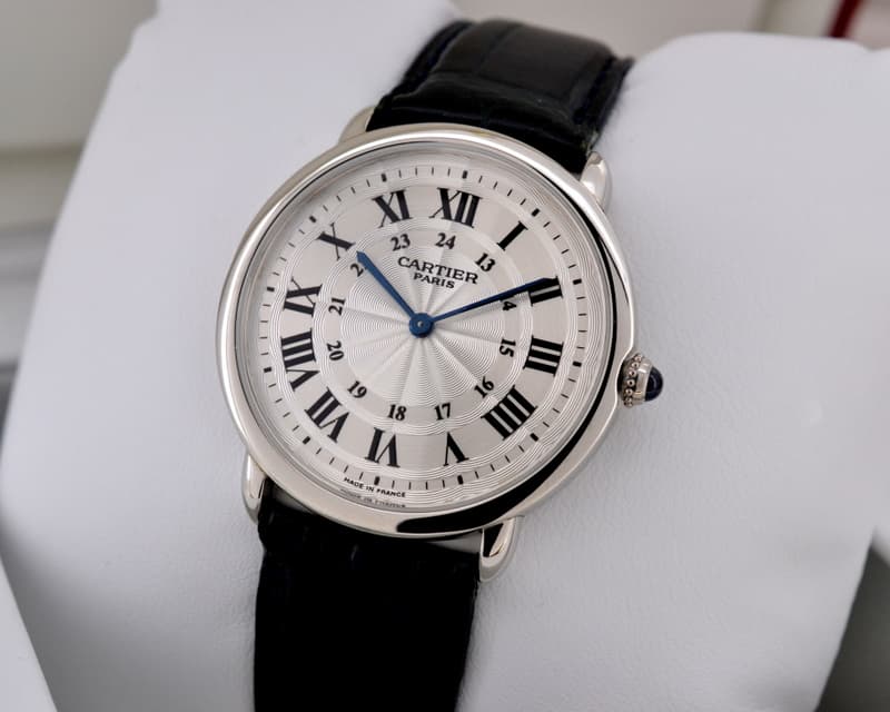 Cartier Ronde Louis "Privee Collection" Manual Wind Platinum