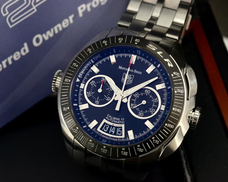 Tag Heuer Mercedes Benz SLR Caliber 17 Chronograph SS / SS
