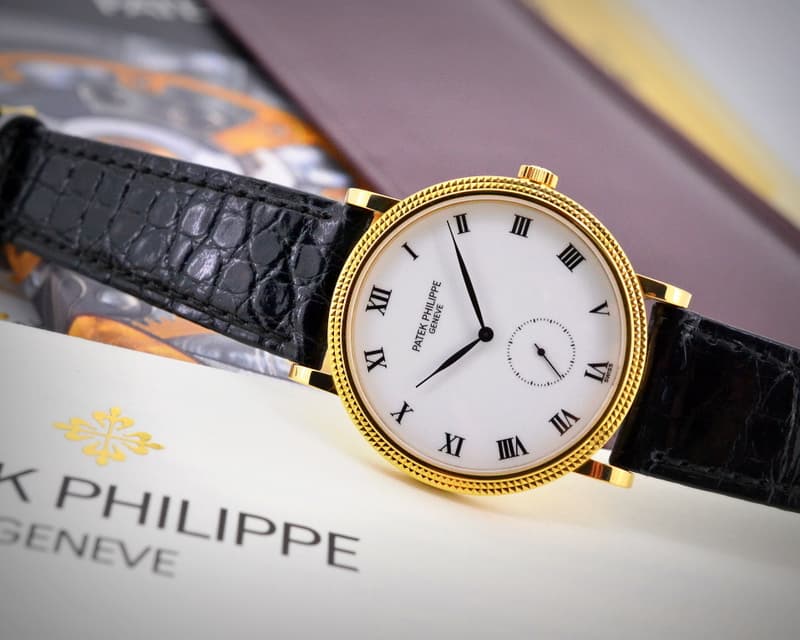 Patek Philippe Calatrava Manual Wind 18K Yellow Gold 