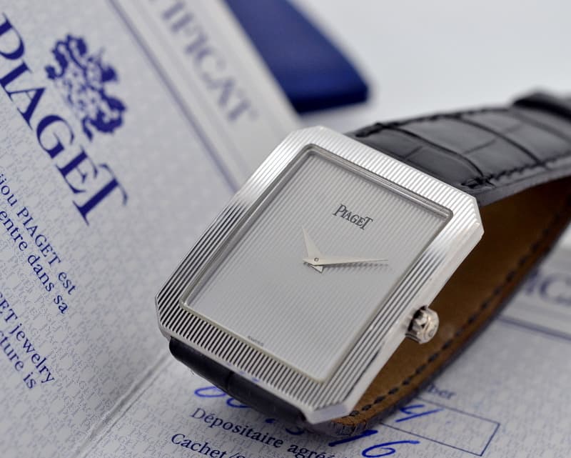 Piaget Protocole Manual 18K White Gold

