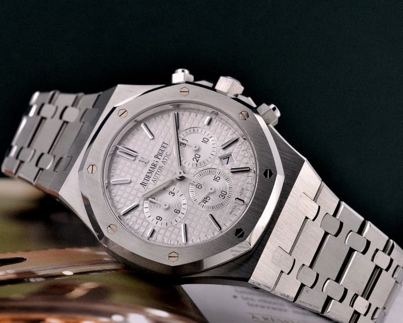 Audemars Piguet Royal Oak Chronograph Silver Dial SS / SS 41MM