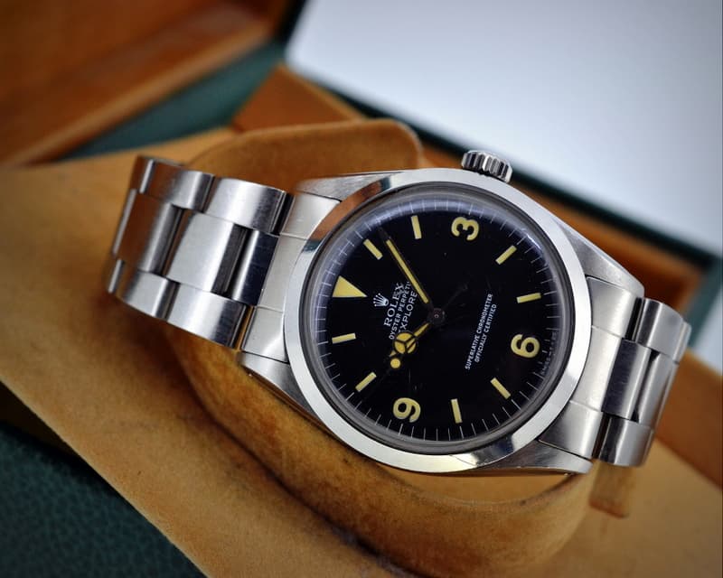 Rolex Vintage Explorer I UNPOLISHED 