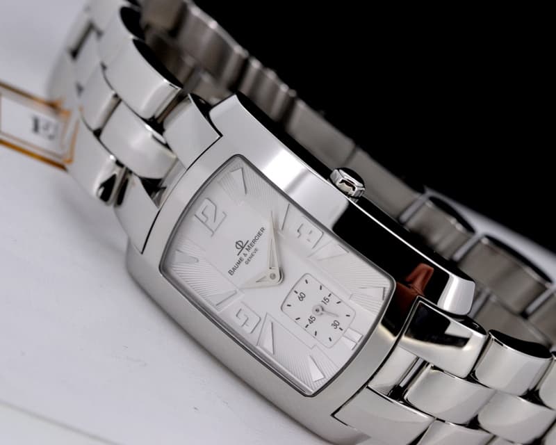 Baume & Mercier Hampton Silver Dial Quarz SS / SS