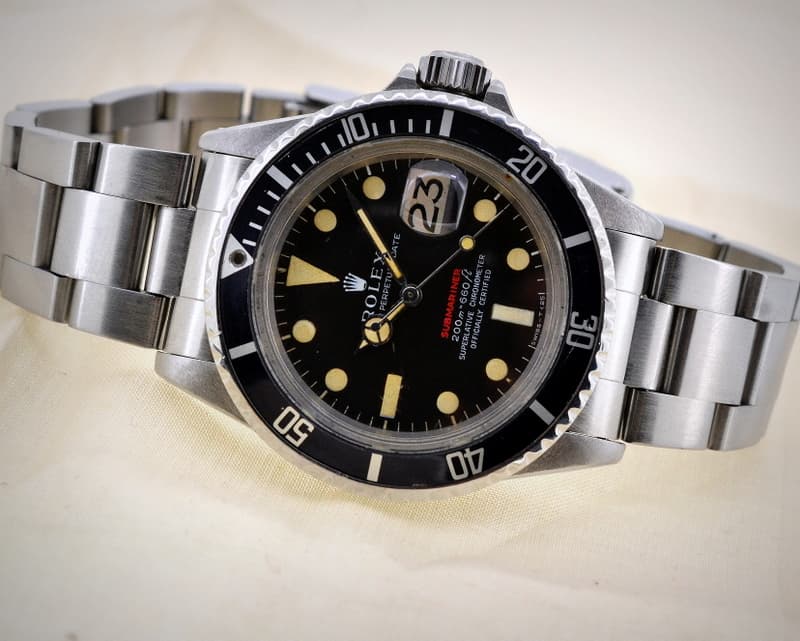 Rolex Vintage Rolex RED Submariner TROPICAL MK2
