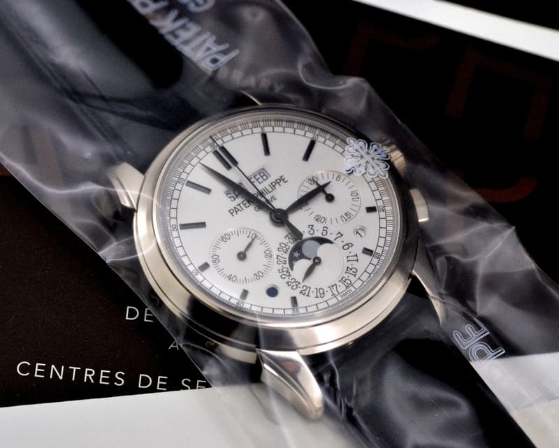 Patek Philippe Perpetual Calendar Chronograph 18K White Gold UNWORN