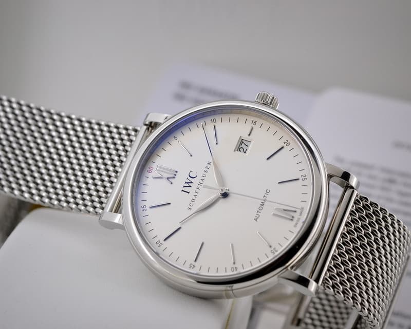 IWC Portofino Automatic SS / SS Silver Dial 