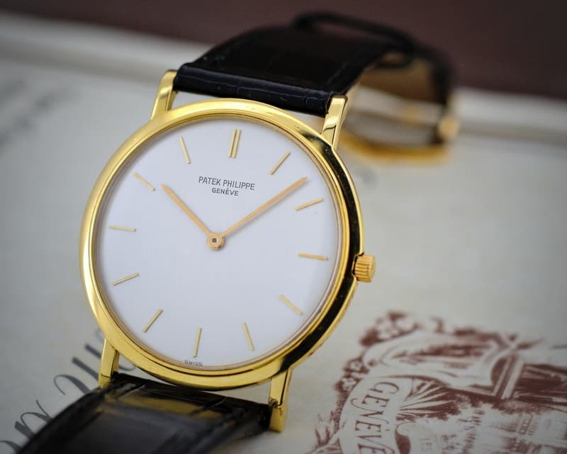 Patek Philippe Calatrava 18K Yellow Gold Manual Wind 