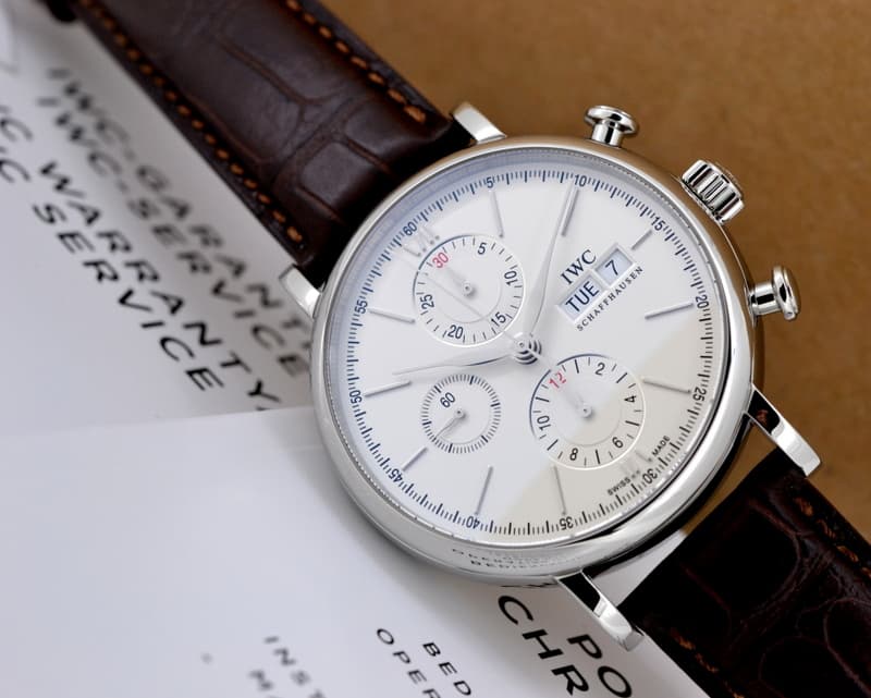 IWC Portofino Chronograph SS Silver Dial 