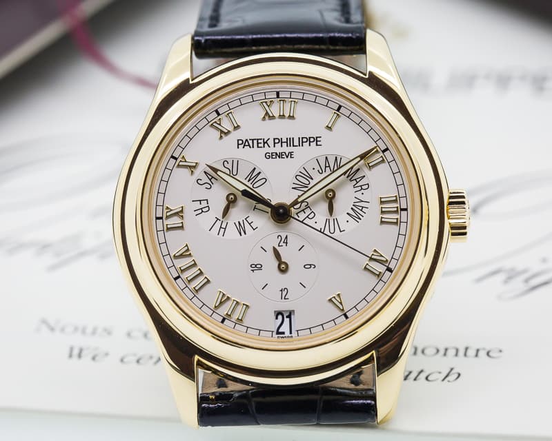 Patek Philippe Annual Calendar Cream Dial 18K Yellow Gold

