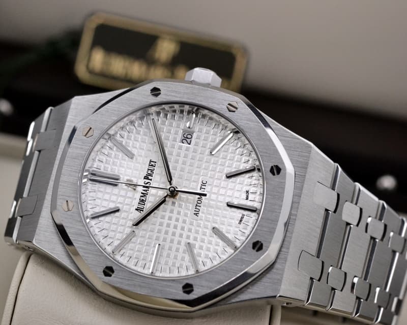 Audemars Piguet Royal Oak White Dial SS / SS 