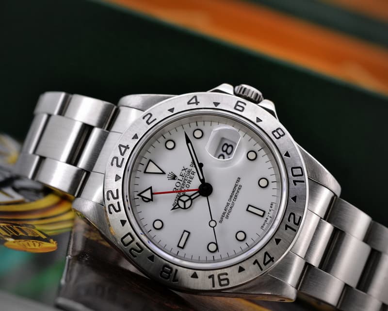 Rolex Explorer II White Dial 