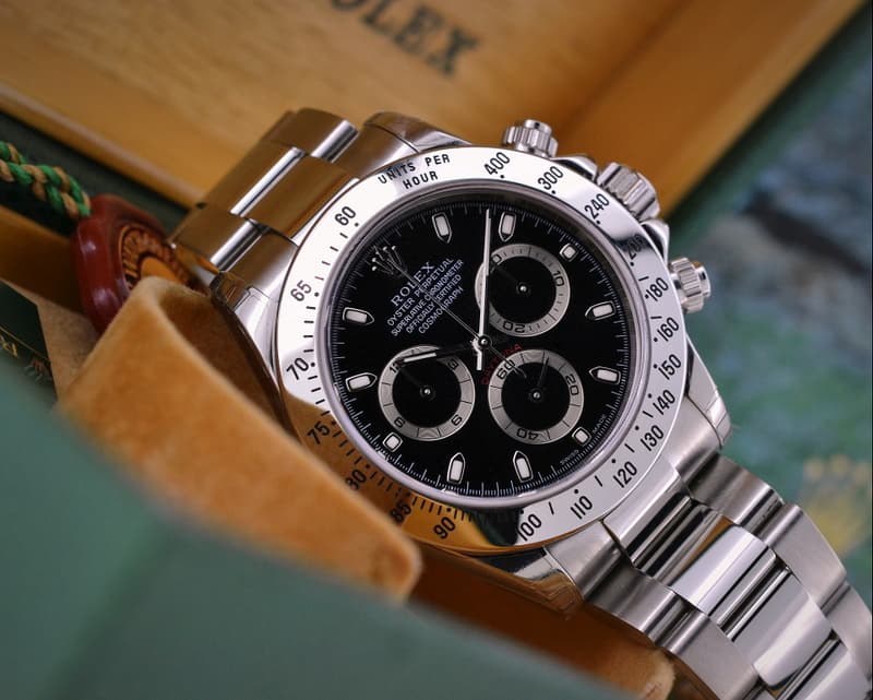 Rolex Daytona SS Black Dial 