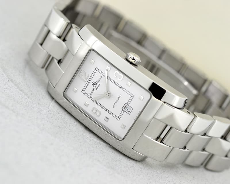Baume & Mercier Hampton White Dial automatic SS/SS