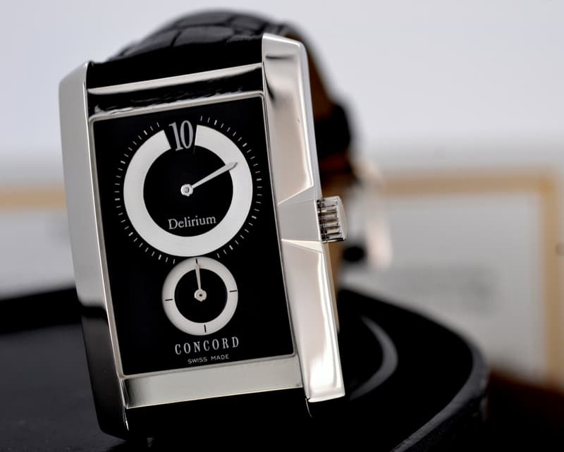 Concord Delirium 18K White Manual Wind