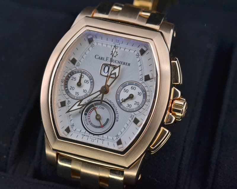 Carl. F Bucherer Patravi T Graph 18K Rose Gold / Rose Gold Bracelet 