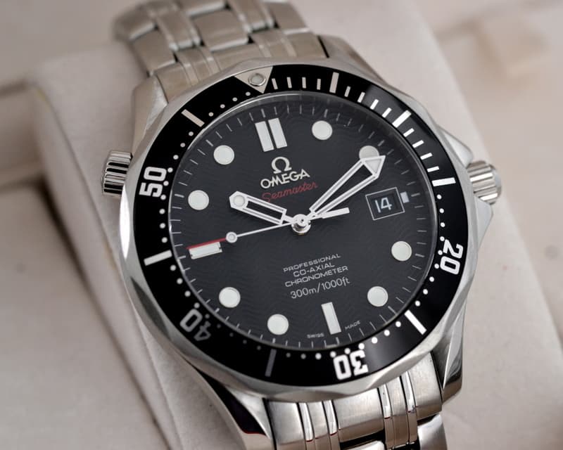 Omega Seamaster 300M Co Axial SS Black Dial 